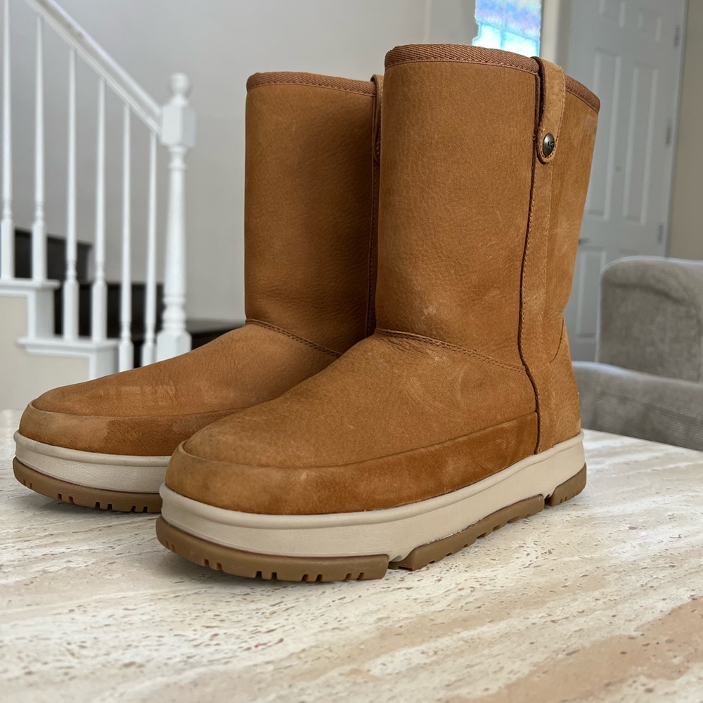 Ugg - Tan Suede Winter Boots
